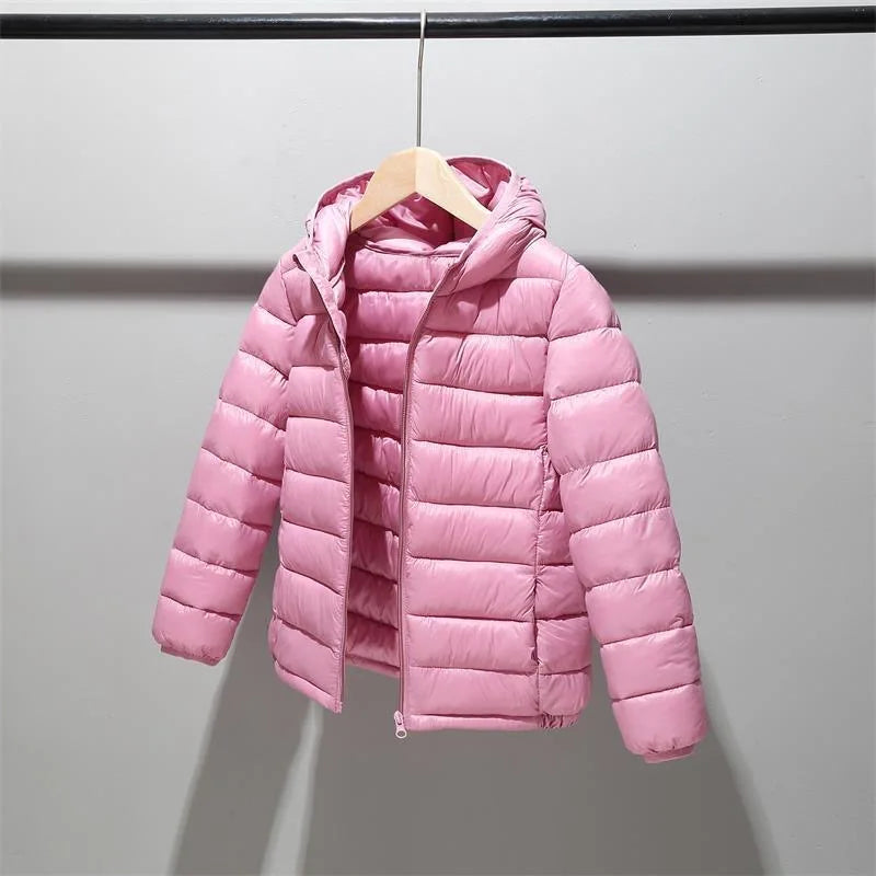 Autumn Winter Kids Down Jackets For Girls Children Clothes Warm Down Coats For Boys Toddler Girls Outerwear Children Clothes