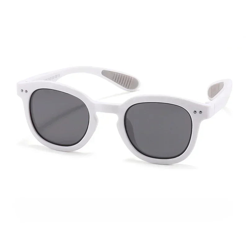 Polarized Kids Sunglasses Silicone Safety Boys Girls Sun Glasses Fashion Children Outdoors Goggle Shades Eyewear UV400 Age 3-12