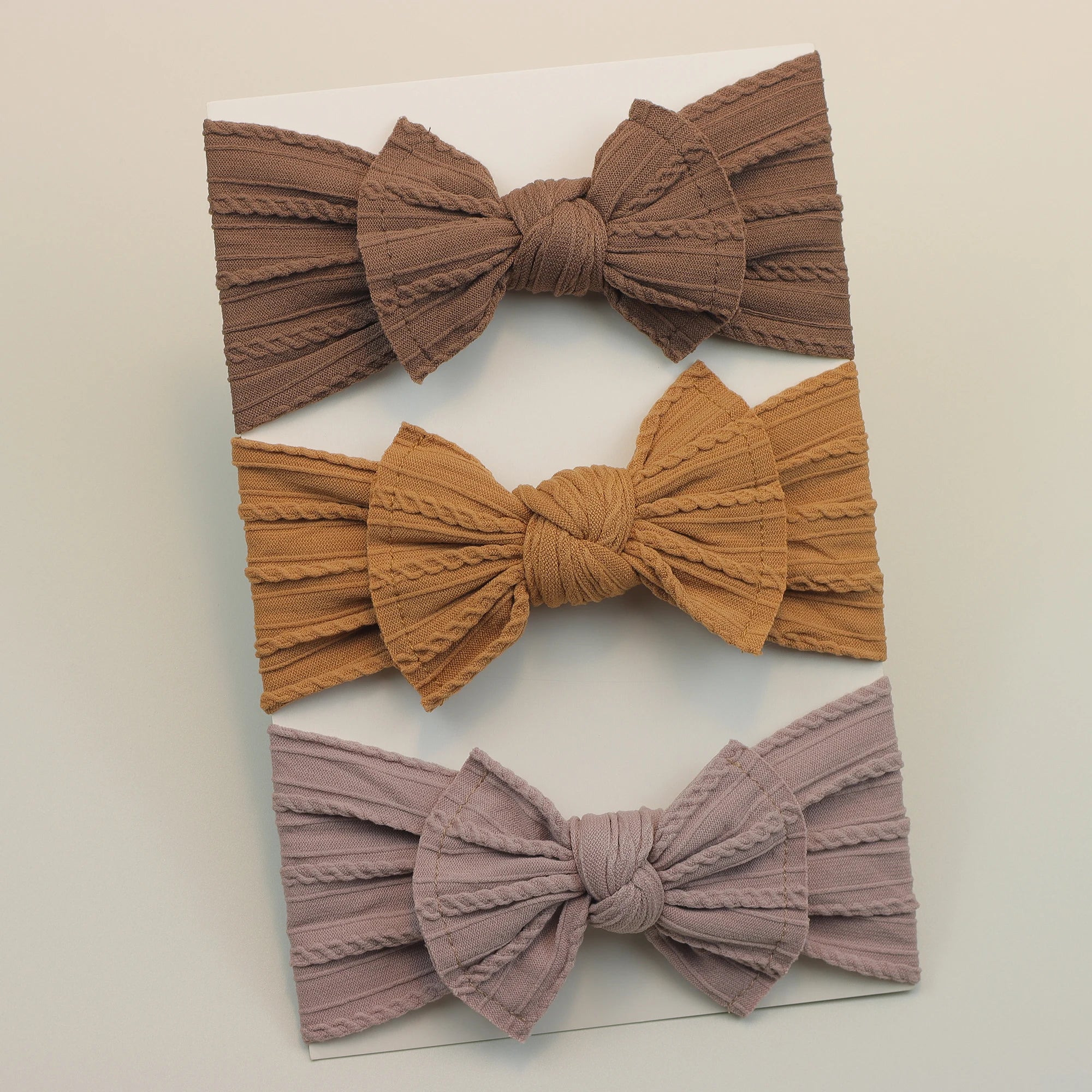 3Pcs/Set Baby Girl Headbands Lot Bows Baby Headband Newborn Gift Elastic Hair Bands Children Turban Kids Infant Hair Accessories