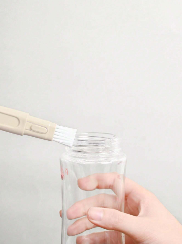 Baby Silicone Bottle Brush, Pacifier Brush, Straw Cleaning Tool, Bottle Mouth Brush